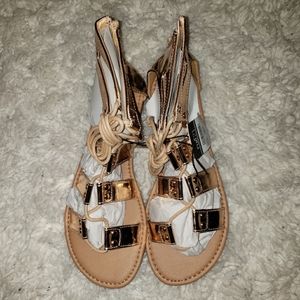 Rue21 Gold Metallic Sandals